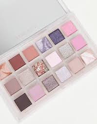 HUDA BEAUTY Rose Quartz – Palette de 18 ombres à paupières