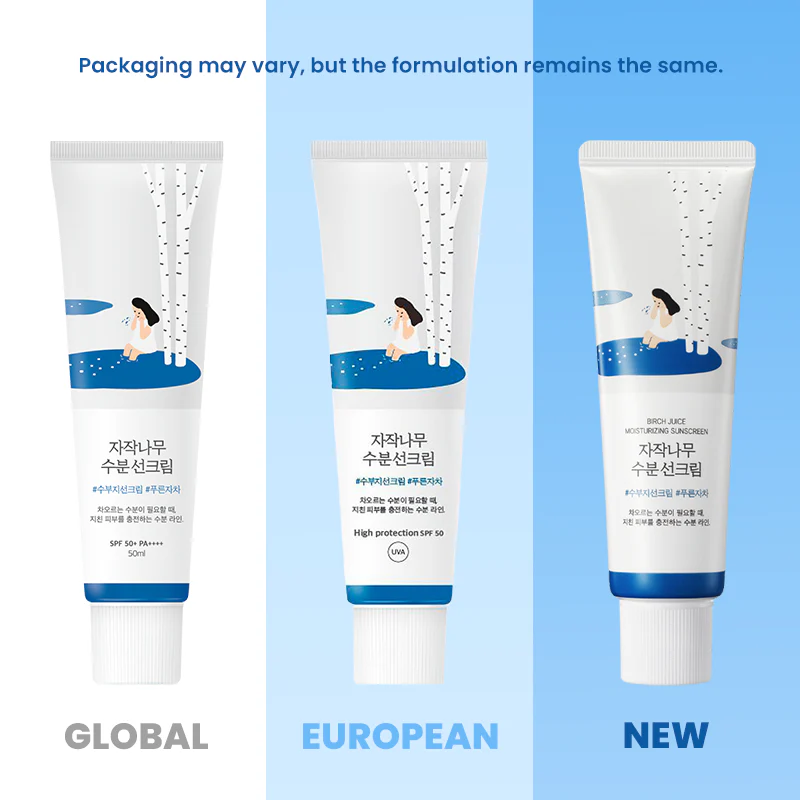 ROUND LAB - Birch Juice Moisturizing Sun Cream SPF50+ PA++++ 50ml